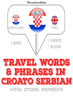 cover image of Travel words and phrases in Serbo-Croatian